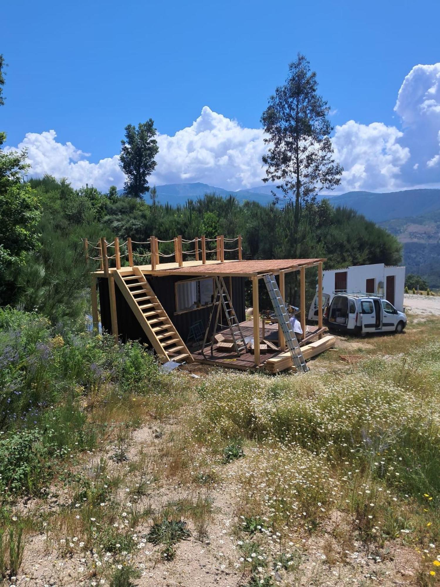Monkey Tiny Barnhouse With Amazing Views! Villa Folhadosa Bagian luar foto